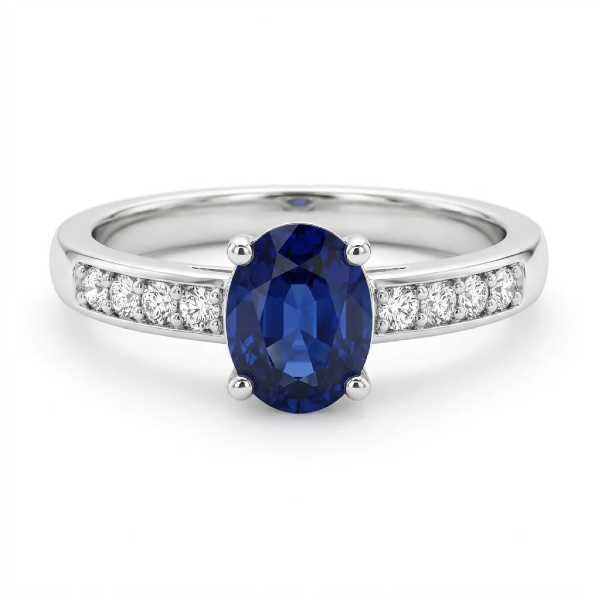 Anillo de Compromiso Zafiro