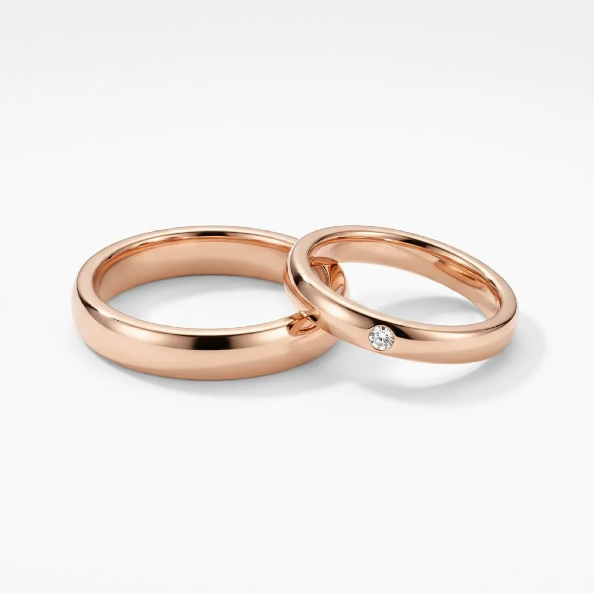Anillos de Matrimonio Oro Rosa